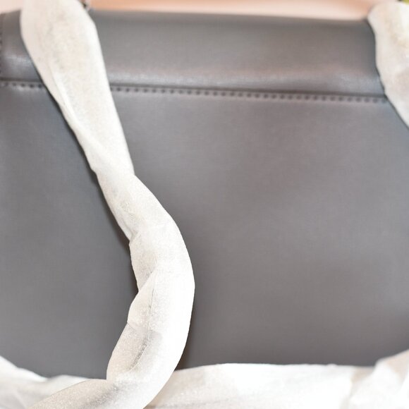 NEW Michael Kors Ludlow Medium Satchel – Heather Grey Multi – Leather Handbag – - Picture 5 of 11